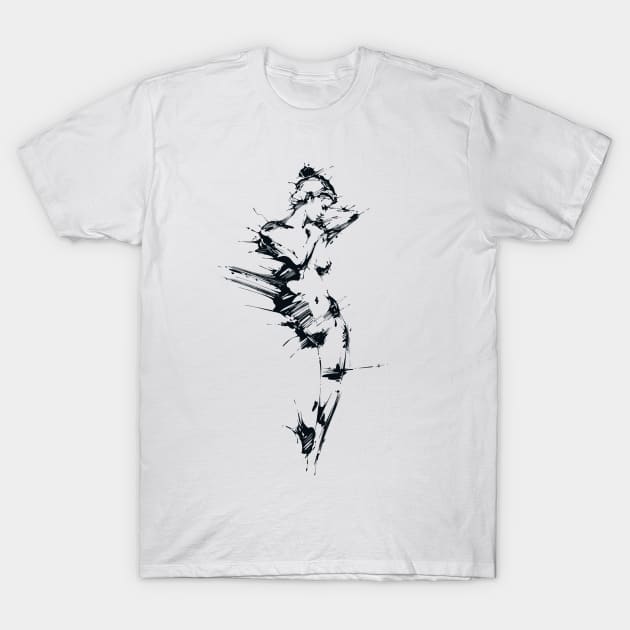 Nudista Ink T-Shirt by Dagui